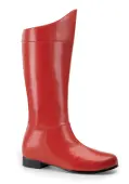 Child Red Superhero Costume Boots | Superhero Accessories