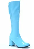Blue Gogo Costume Women's Boots | Costume Boots