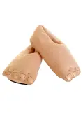Men's Costume Plush Caveman Feet | Caveman Accessories