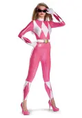 Pink Ranger Sassy Bodysuit Costume | Power Ranger Bodysuit