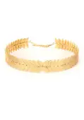 Men's Halloween Gold Caesar Costume Circlet