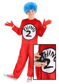 Dr. Seuss Thing 1 & Thing 2 Kid's Costume | Dr. Seuss Costumes