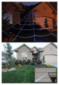 Mega Outdoor Spider Web Halloween Decoration | Spider Decorations