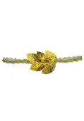Women's Gold Leaf Roman Headband