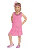 Pink Flapper Costume for Toddlers | Flapper Costumes