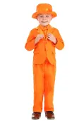 Orange Tuxedo Costume for Toddlers | Exclusive | Made By Us