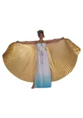 Women's Gold Theatrical Wings | Goddess Accessories