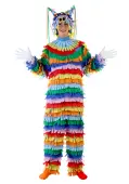 Adult Colorful Piñata Costume | Holiday Costumes