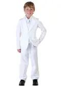 Kid's White Suit Costume | Kid's Halloween Costumes