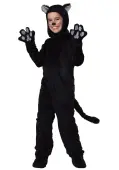 Black Cat Kids Halloween Costume | Warm Halloween Costume