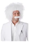 E=MC2 Wig & Mustache Einstein Set