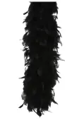 Deluxe 120 Gram Black Feather Boa | Costume Accessories