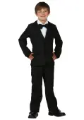 Child Black Costume Suit | Exclusive Costumes