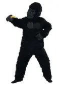 Deluxe Gorilla Kids Costume