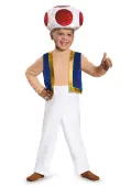 Super Mario Toad Toddler Costume