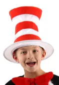 Dr. Seuss Kid's Cat in the Hat Striped Costume Hat | Dr. Seuss Accessories