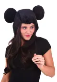 Mickey Mouse Costume Hoodie Hat for Adults | Disney Accessories