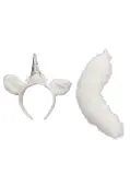 Unicorn Headband and Tail