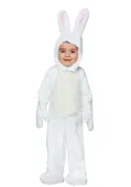 Open Face White Bunny Toddler Costume | Bunny Costumes