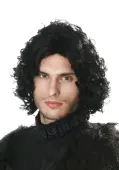 Dark Northern King Men's Wig | Black Wigs