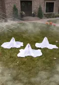 Set of 3 Ghostly Halloween Prop