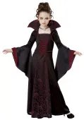 Girls Royal Vampire Halloween Costume | Vampire Halloween Costumes