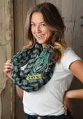 Harry Potter Slytherin House Crest Infinity Scarf