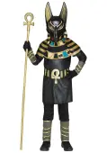 Anubis Costume for Boys | Egyptian Halloween Costumes