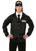 Adult Plus Size DEA Agent Costume | Plus Size Uniform Costumes