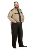Plus Size Sheriff Costume for Men | Police Costumes