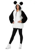 Panda Hooded Jacket Women's Costume | Panda Costumes