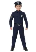 Child Cop Costume | Kid's Police Halloween Costumes