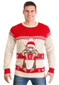 Sloth Ugly Christmas Sweater for Adults