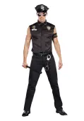 Sexy Cop Plus Size Costume for Men