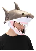 Adult Great White Shark Jawesome Costume Hat