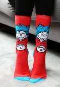 Thing 1 and Thing 2 Crew Socks