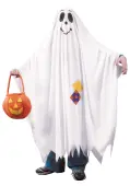 Friendly Trick or Treat Ghost Kid's Costume | Ghost Costumes