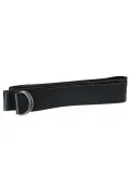 Black Faux Leather Renaissance Adult Costume Belt | Renaissance Accessories