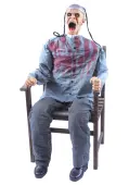 5ft Death Row Animated Prop | Scary Halloween Decoration