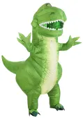 Toy Story Rex Inflatable Costume for Adults
