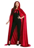 Crimson Riding Costume Adult Cloak | Storybook Accessories