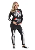Pregnant Skeleton Maternity Women's Costume | Skeleton Costumes