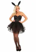 Posh Black Bunny Costume for Women | Sexy Costumes