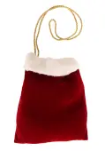 Santa Bag Costume Adult Purse