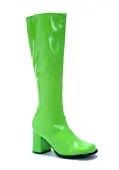 Green Gogo Women's Costume Boots | 70s Accessories