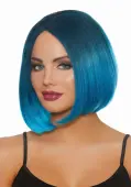 Blue Ombre Women's Costume Wig | Blue Wigs