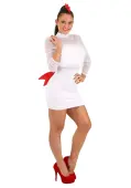 White Chicken Women's Costume Dress | Chicken Costumes
