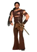 Men's Plus Size Medieval Warrior Costume | TV Show Costumes