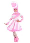 Pink Candy Cane Girl's Dress Costume | Candy Costumes