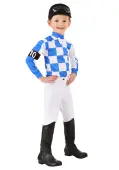 Jockey Toddler Costume for Boys | Sports Costumes